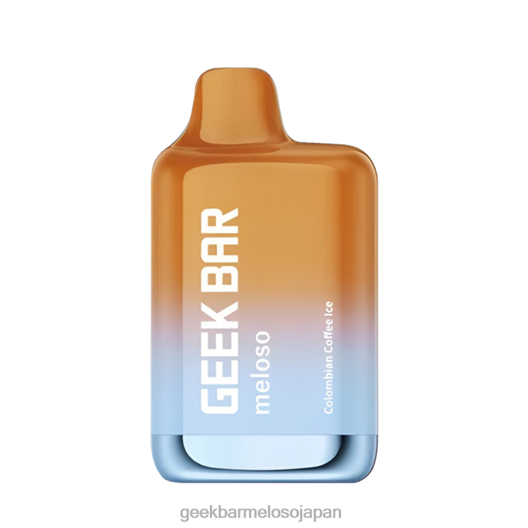 8RFPL127 Geek Bar Meloso マックス使い捨てベイプ コロンビアコーヒーアイス | Geek Bar e cigarette