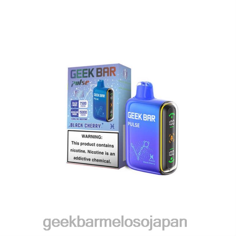 8RFPL12 Geek Bar Pulse 使い捨て ブラックチェリー | Geek Bar pulse 日本