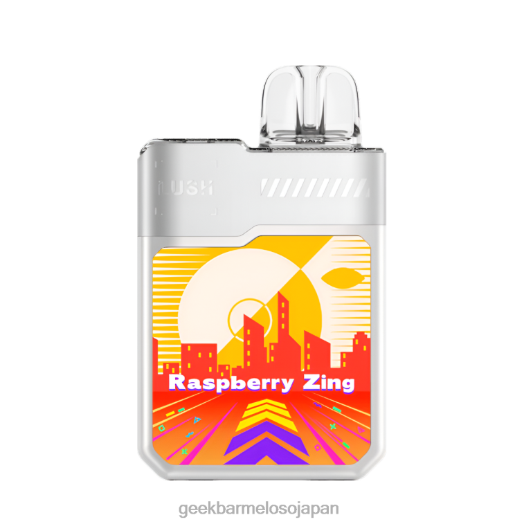 8RFPL77 Geek Bar デジフレーバー ラッシュ 使い捨てベイプ ラズベリーツィント | Geek Bar e cigarette