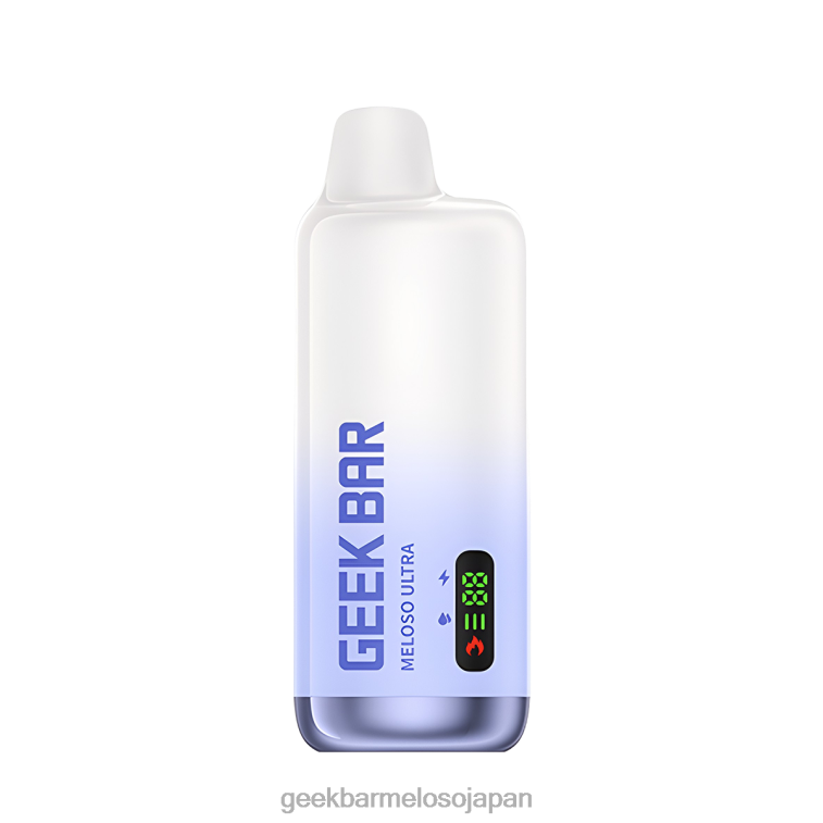 8RFPL85 Geek Bar Meloso ウルトラ使い捨てVAPE ブルーラズアイス | Geek Bar 輸入