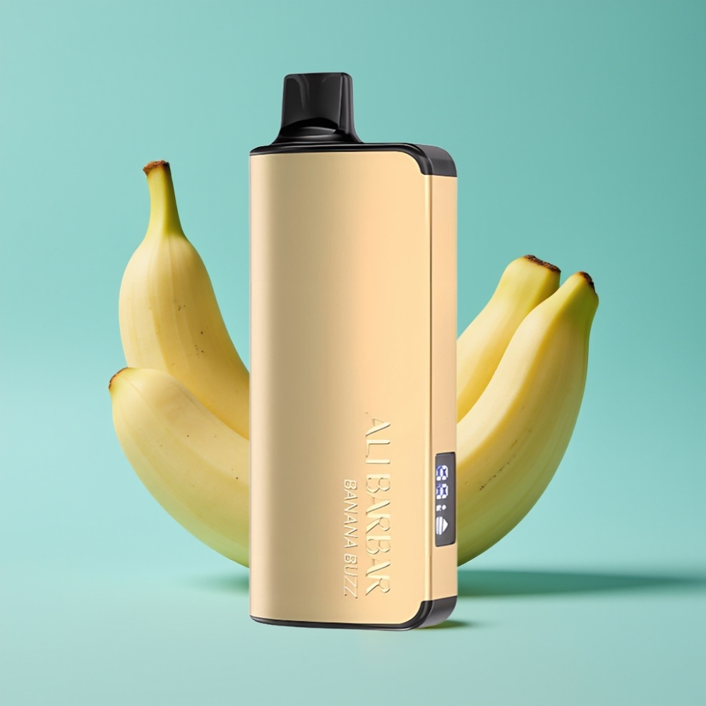 Alibarbar Ingot 9000 Puffs バナナバズ 22ml 2350mAh 9000プッフ 1.2Ω