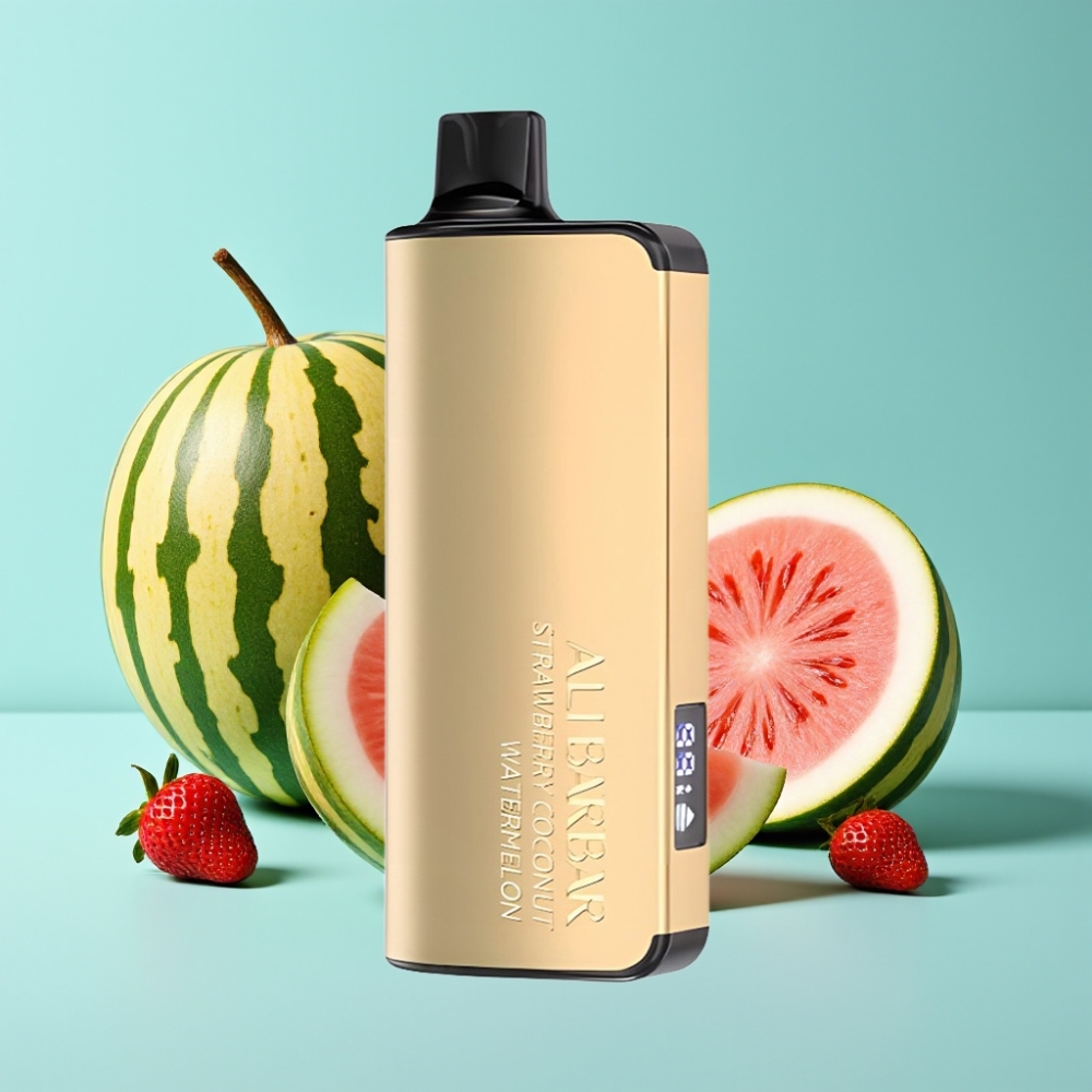 Alibarbar Ingot 9000 Puffs ストロベリーココナッツウォーターメロン 9000パフ 22ml 2350mAh