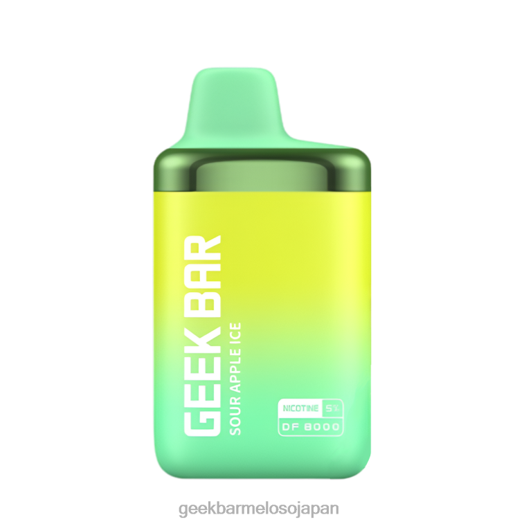 8RFPL185 Geek Bar df8000 使い捨てベイプ 酸っぱいリンゴの氷 | Geek Bar 輸入