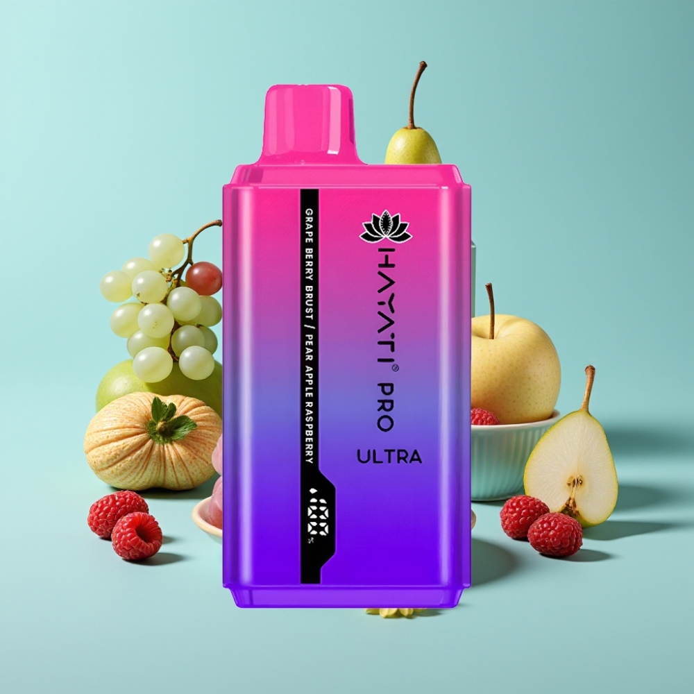 Hayati Pro Ultra 15000 プーフ グレープベリーバースト 12ml×2 2% 49フレーバー