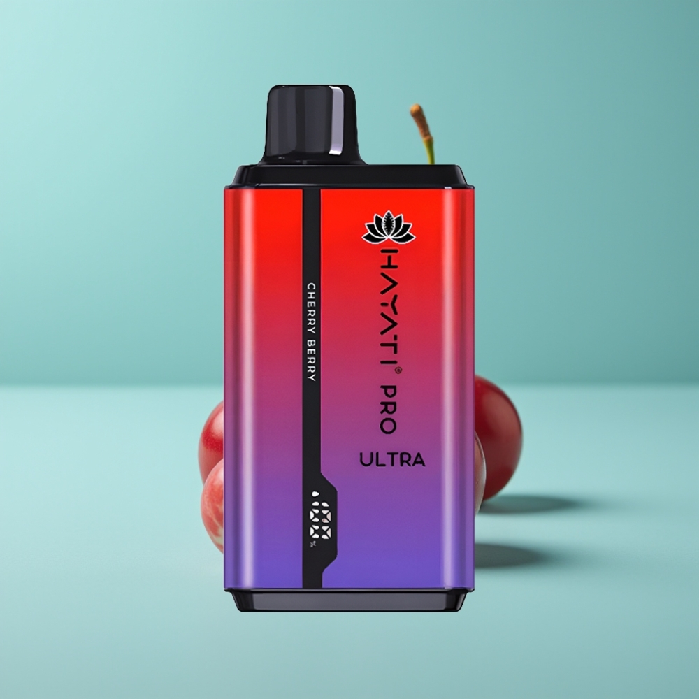 Hayati Pro Ultra 15000 Puffs チェリーベリー 850mAh 2×12ml 2%