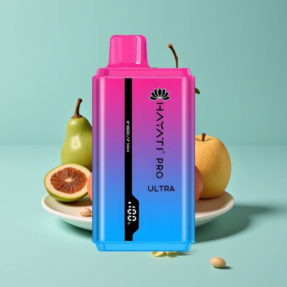 Hayati Pro Ultra 15000 Puffs H' Berg P' Man 味 15000+ puff 850mAh 2×12ml 2% 49種