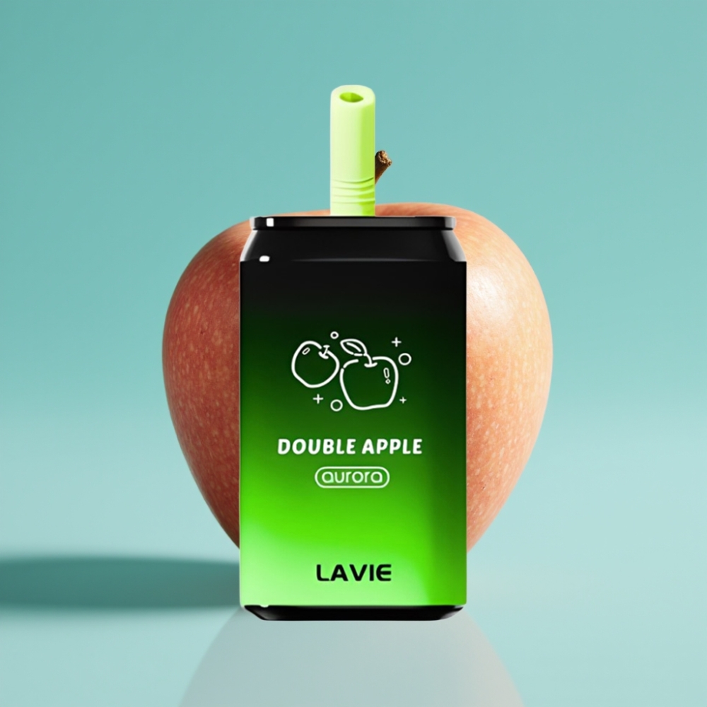 LAVIE Aurora 11000パフ ダブルアップル 22ML/650mAh/Type C vape shop online Japan
