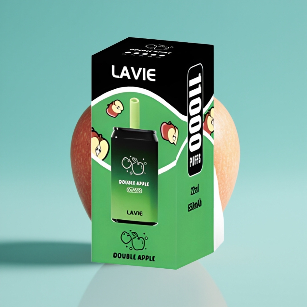 LAVIE Aurora 11000パフ ダブルアップル 22ML/650mAh/Type C vape shop online Japan