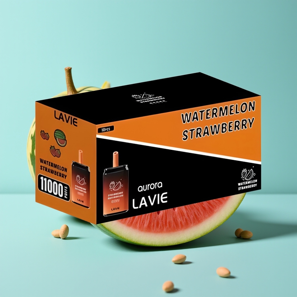 LAVIE Aurora 11000 Puffs ストロベリーワーターメロン 22ML/650mAh/Type C