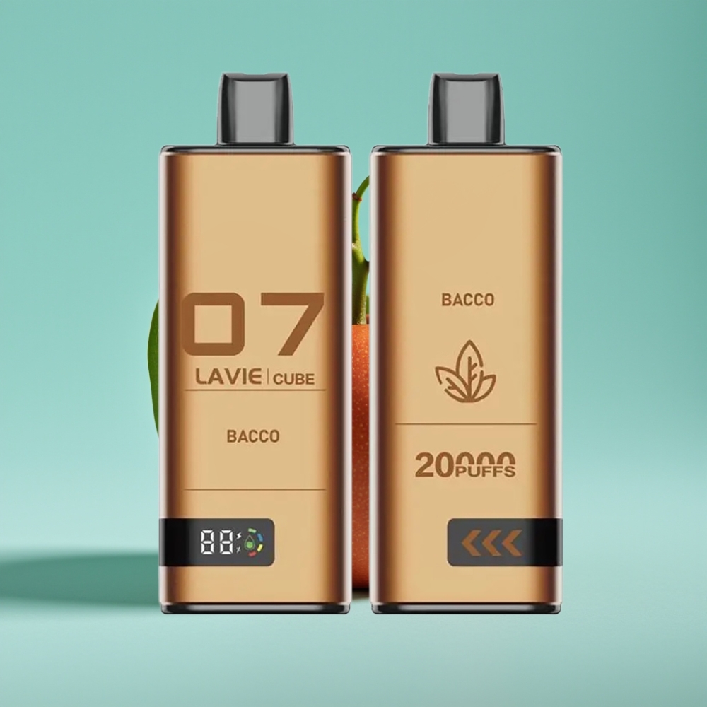 Lavie Cube 20000パフス 使い捨てベイプ バッコ 5% 28ml Type-C vape shop online Japan