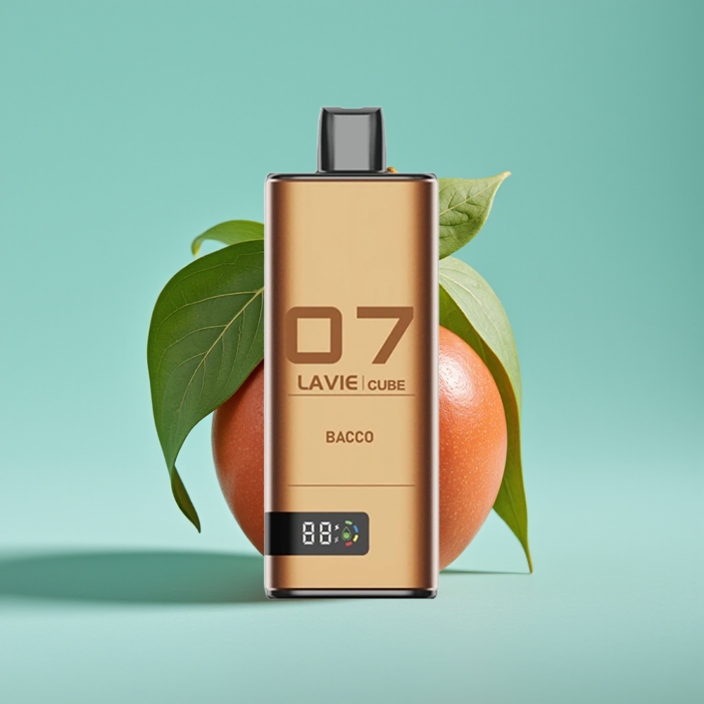 Lavie Cube 20000パフス 使い捨てベイプ バッコ 5% 28ml Type-C vape shop online Japan