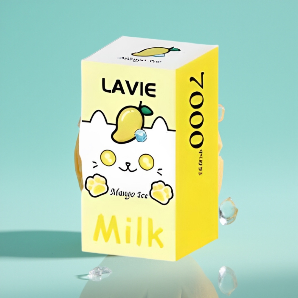 LAVIE Milk 7000 Puffs マンゴーアイス 16ML 5% 600mAh vape shop online Japan
