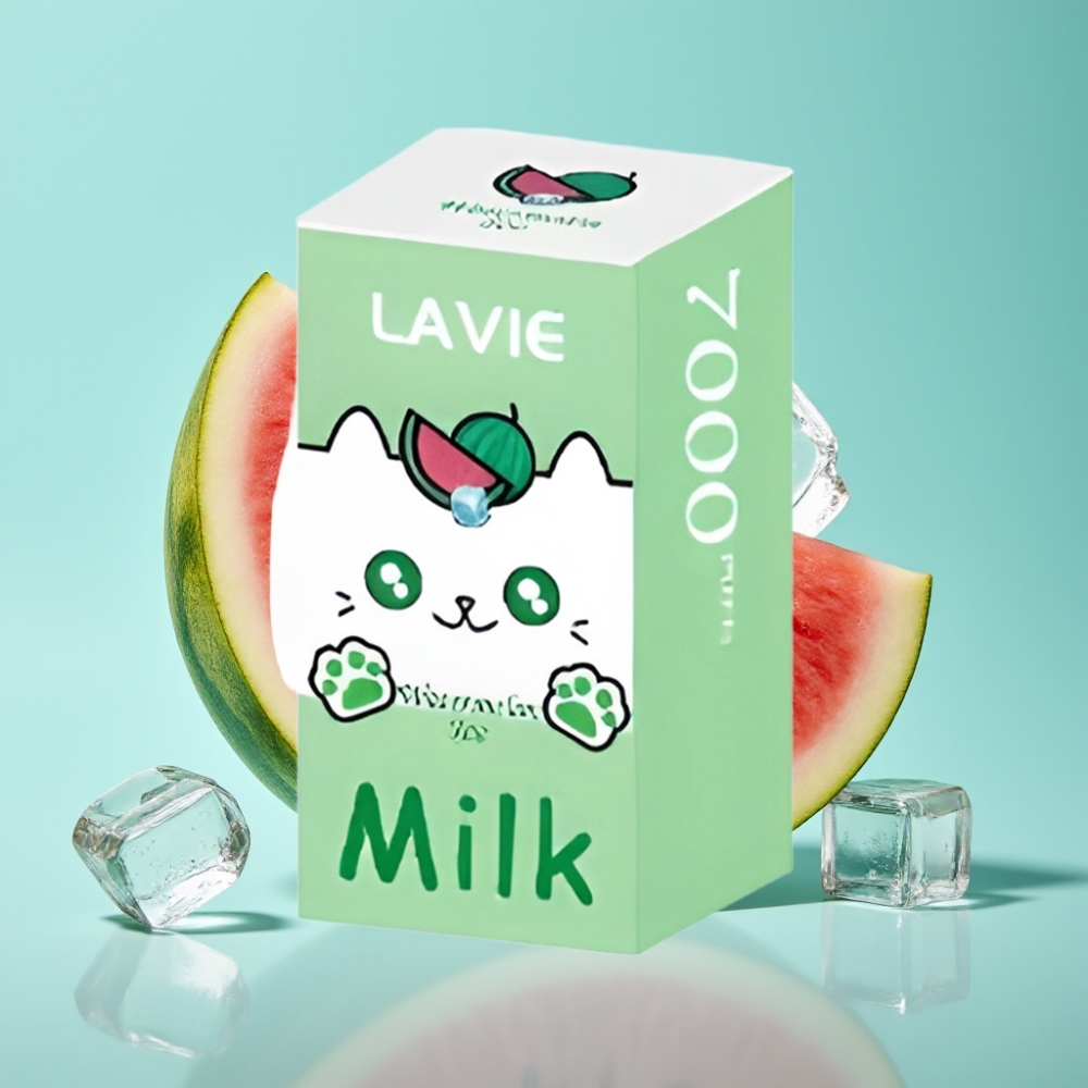 LAVIE Milk 7000 Puffs スイカアイス 16ML/600mAh/Type C vape shop online Japan