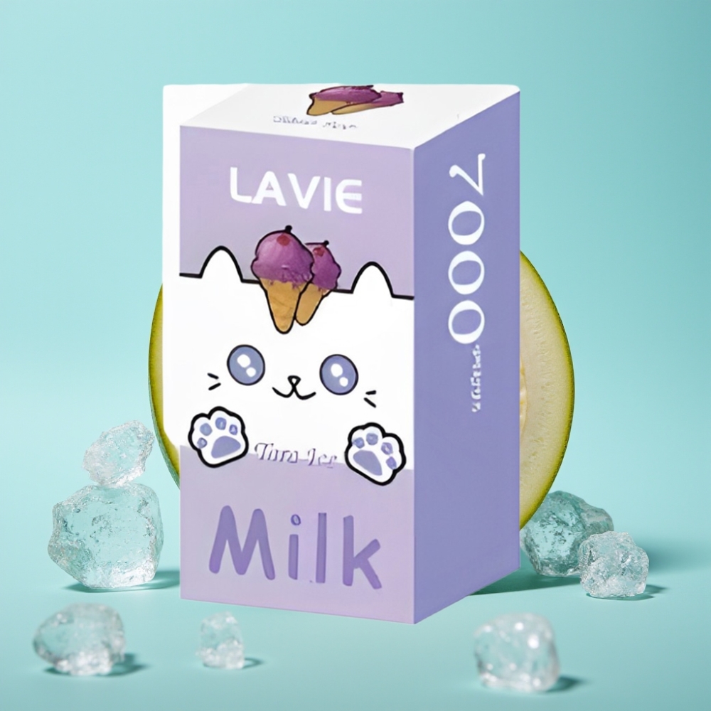 LAVIE Milk 7000 Puffs タロイス 16ML/600mAh/Type C vape shop online Japan