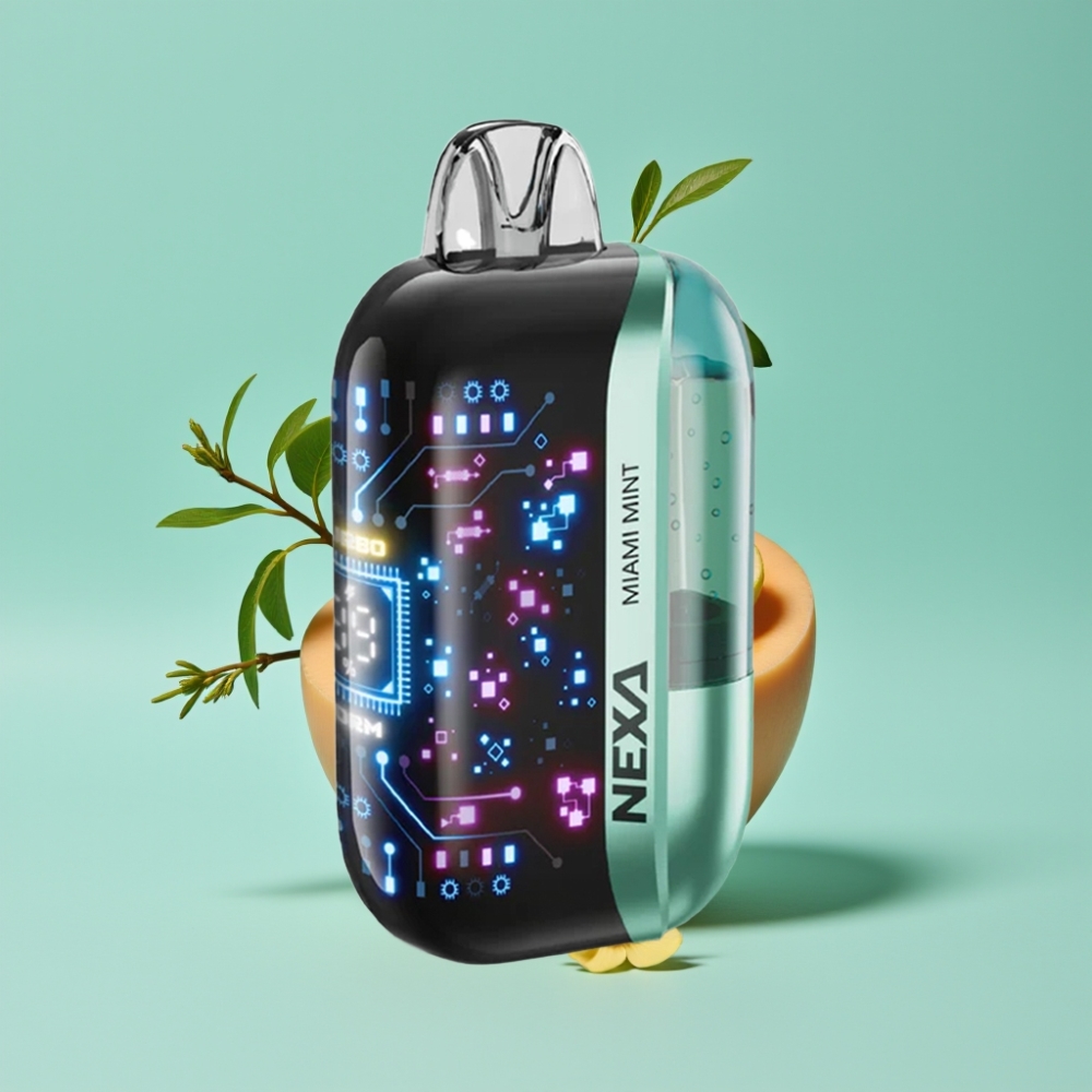 NEXA Ultra 50K使い捨てベイプ マイアミミント 20ml/800mAh/5%/0.9ohm