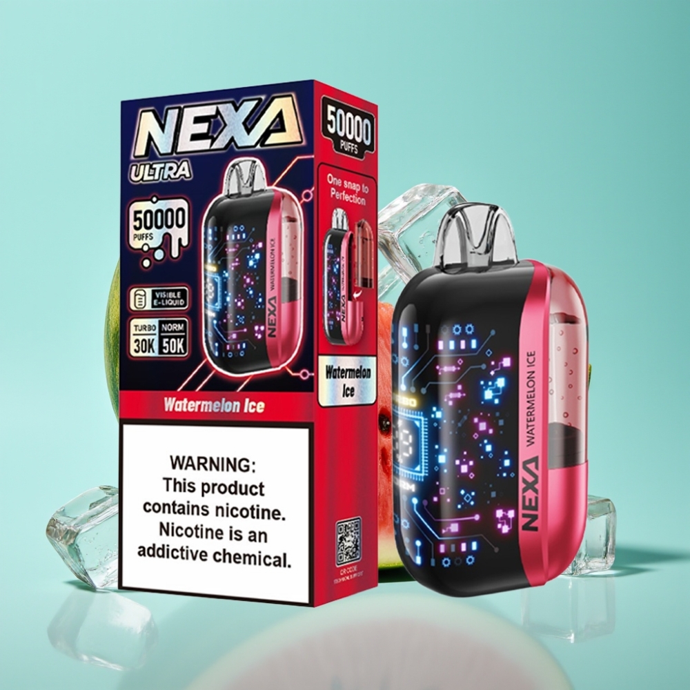 NEXA Ultra 50K 使い捨べイプ スイカアイス 20ml/800mAh/5%/0.9ohm vape shop online Japan