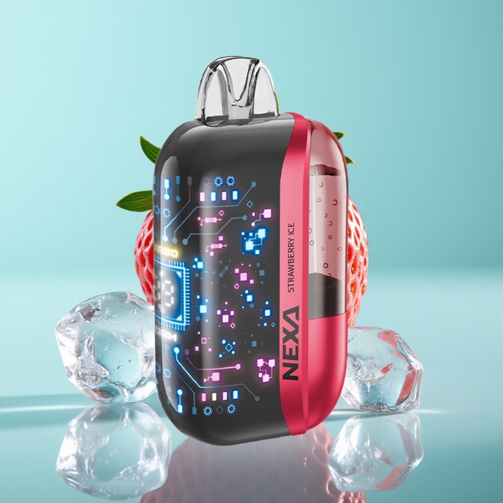 NEXA Ultra 50K 使い捨てベイプ ストロベリーアイス 20ml/800mAh/5% vape shop online Japan