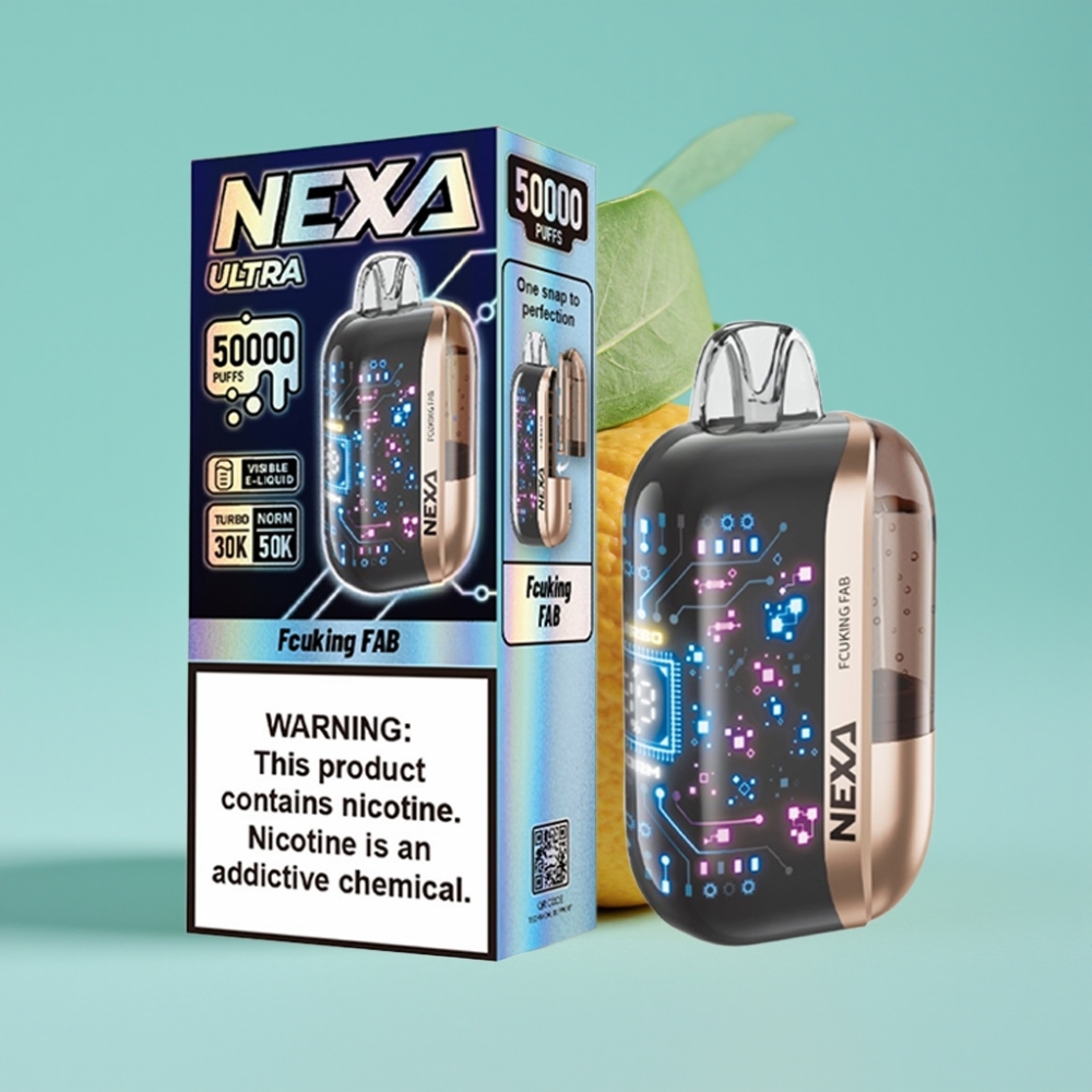 NEXA Ultra 50K使い捨てベイプ ファッキング・ファブ 20ml/800mAh/5% vape shop online Japan
